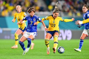 *New Name Engraved on Women's World Cup Soccer Trophy as Sweden Clings on to Defeat 2011 Champions Japan*